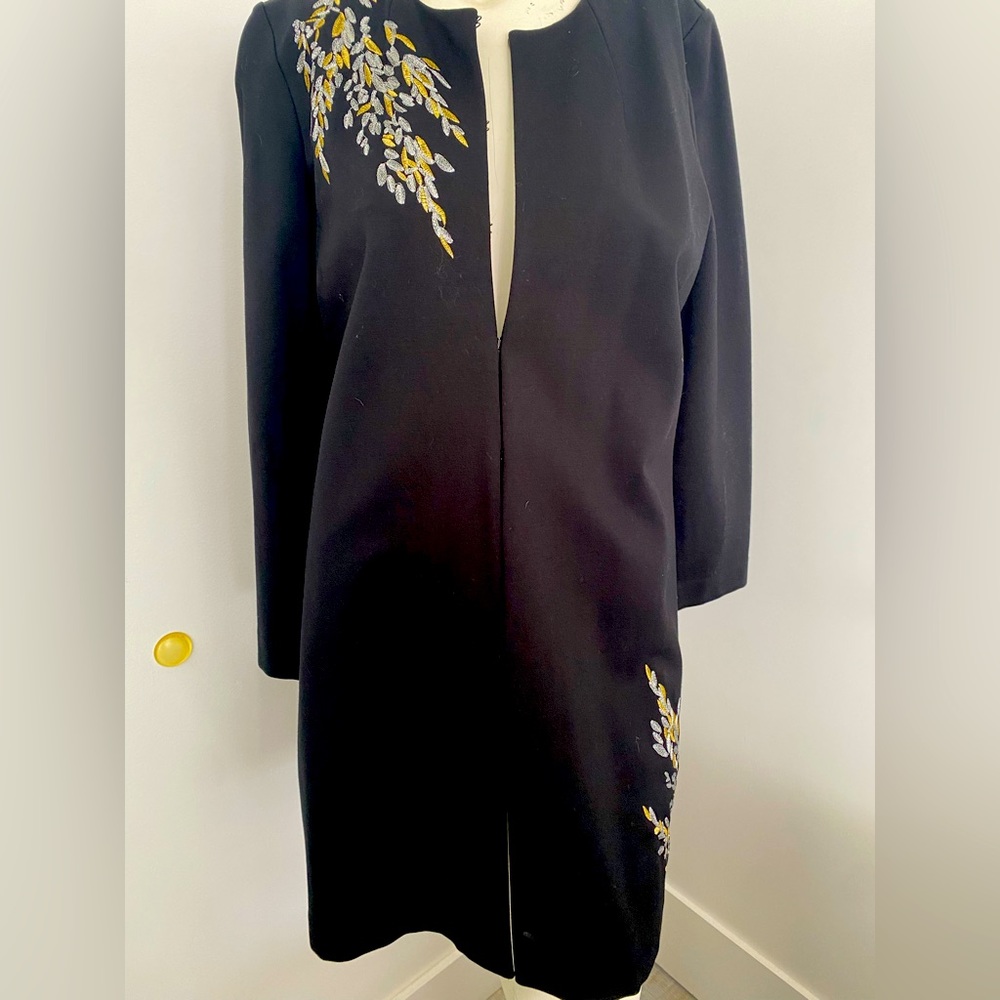 Mid thigh length coat